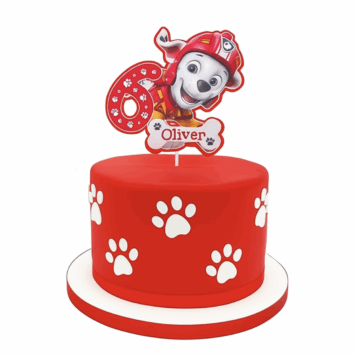 Marshall Cake Topper